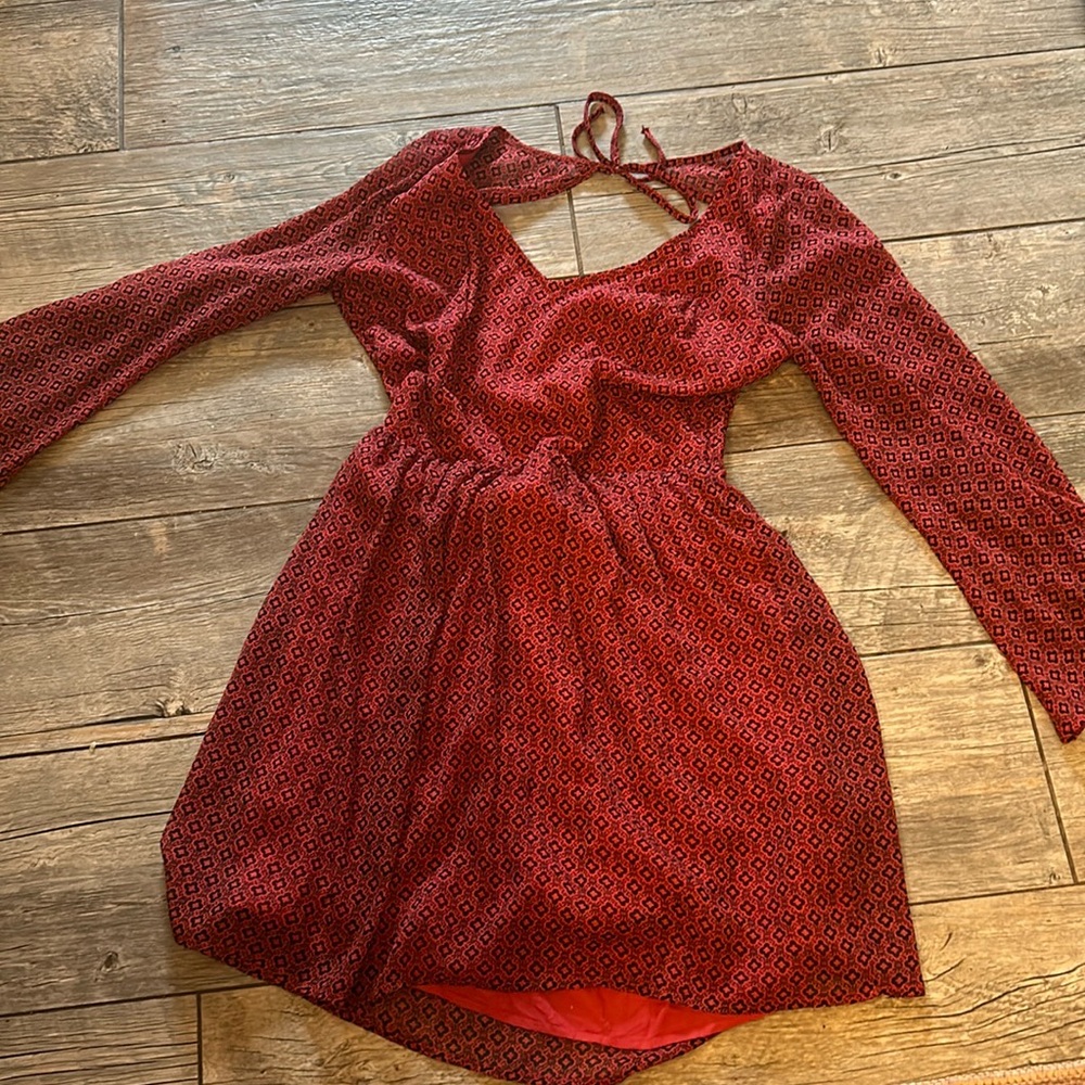Open back hollister dress